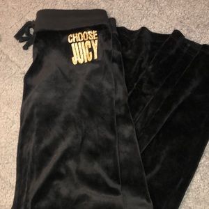Juicy couture velour pants